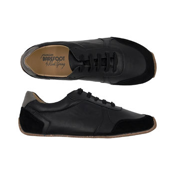 LUGANA KID SUEDE BLACK/CDF