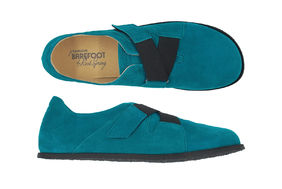 PLYMOUTH KID SUEDE PETROL